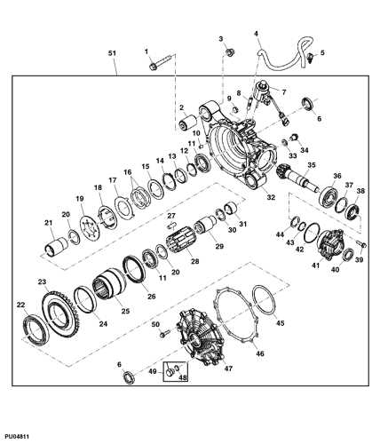 john deere gator 825i parts diagram