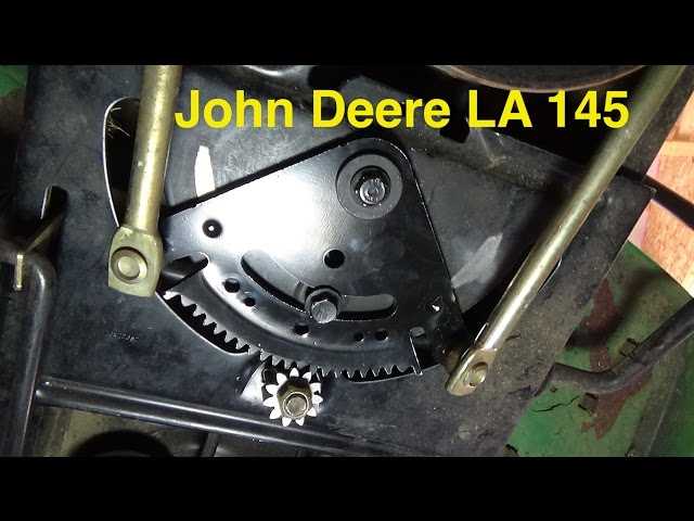 john deere lt155 steering parts diagram