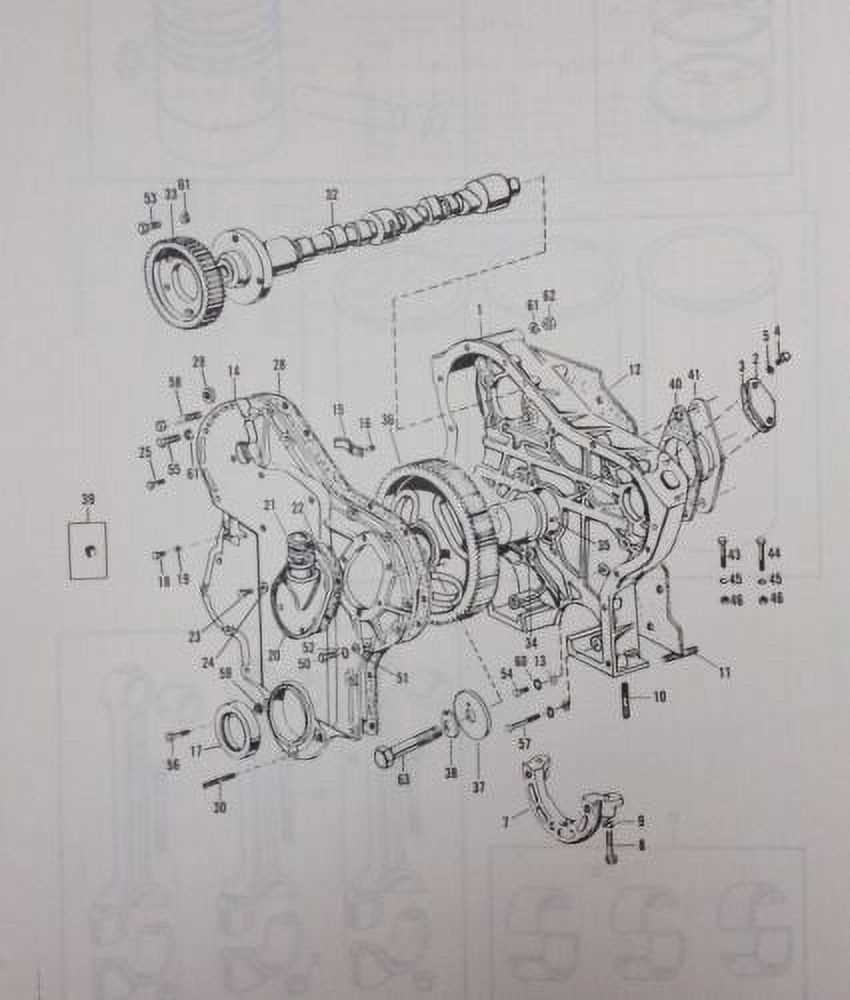 massey ferguson 245 parts diagram