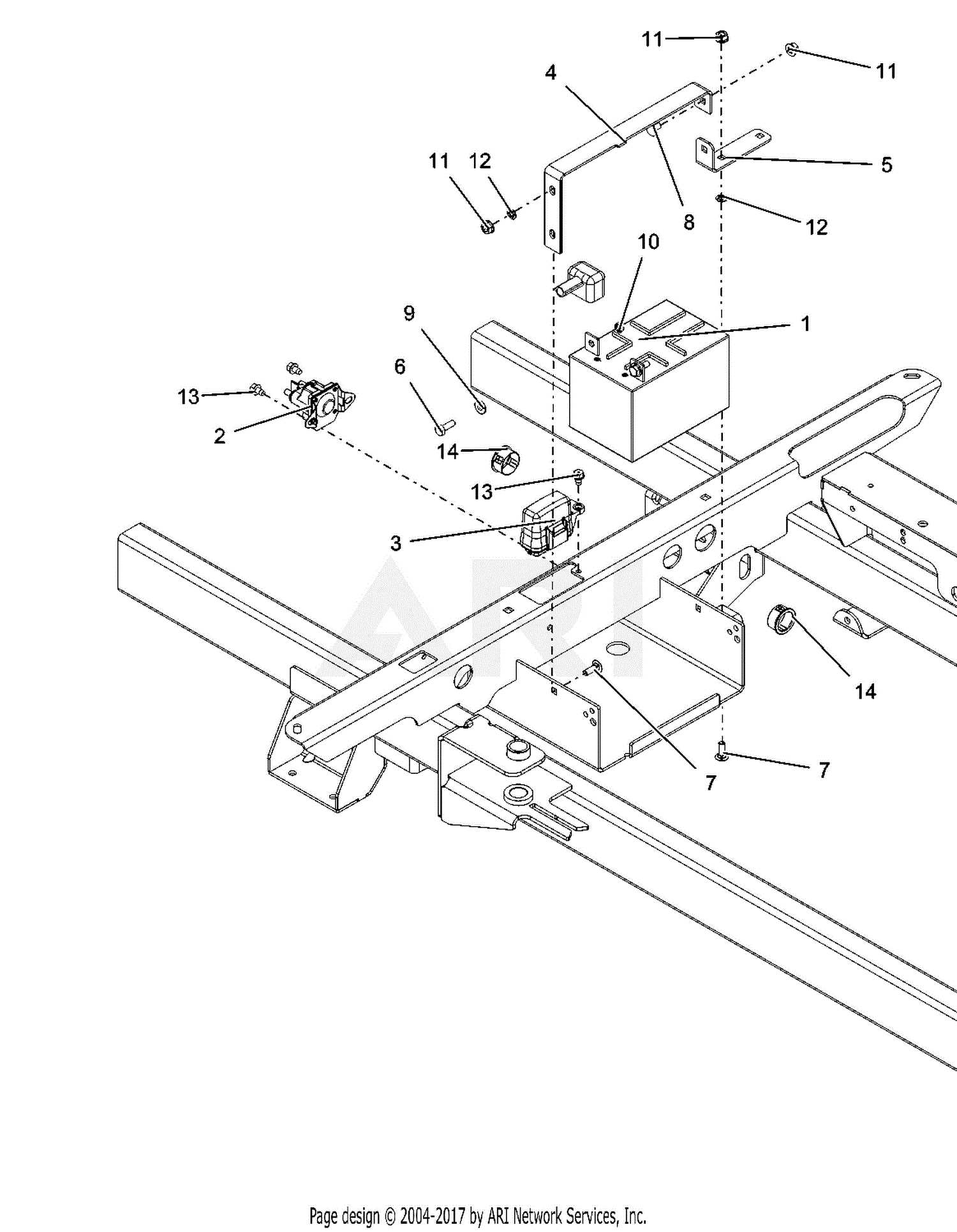 ariens ikon x 52 parts diagram