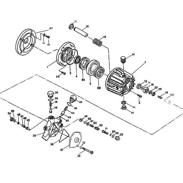 pressure washer pump parts diagram