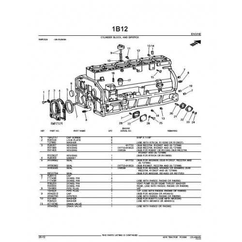 john deere 4010 parts diagram