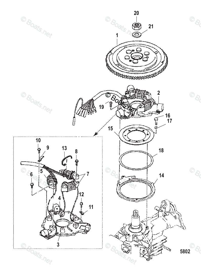 mercury 40 hp outboard parts diagram