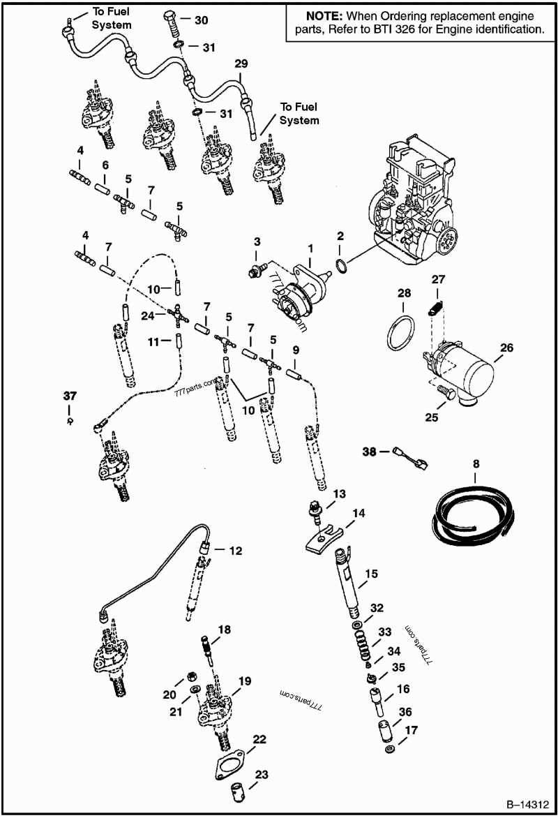 bobcat 863 parts diagram