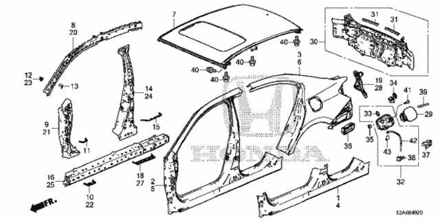 2017 honda accord parts diagram