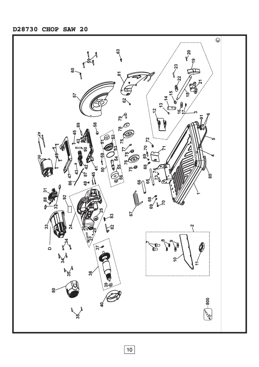 dewalt sawzall parts diagram