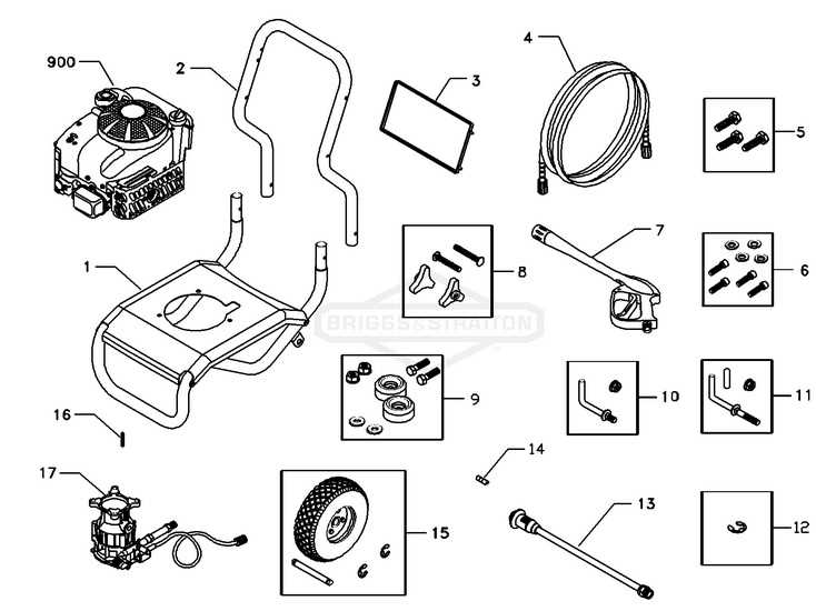 craftsman power washer parts diagram