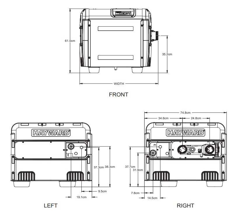 hayward h400 parts diagram