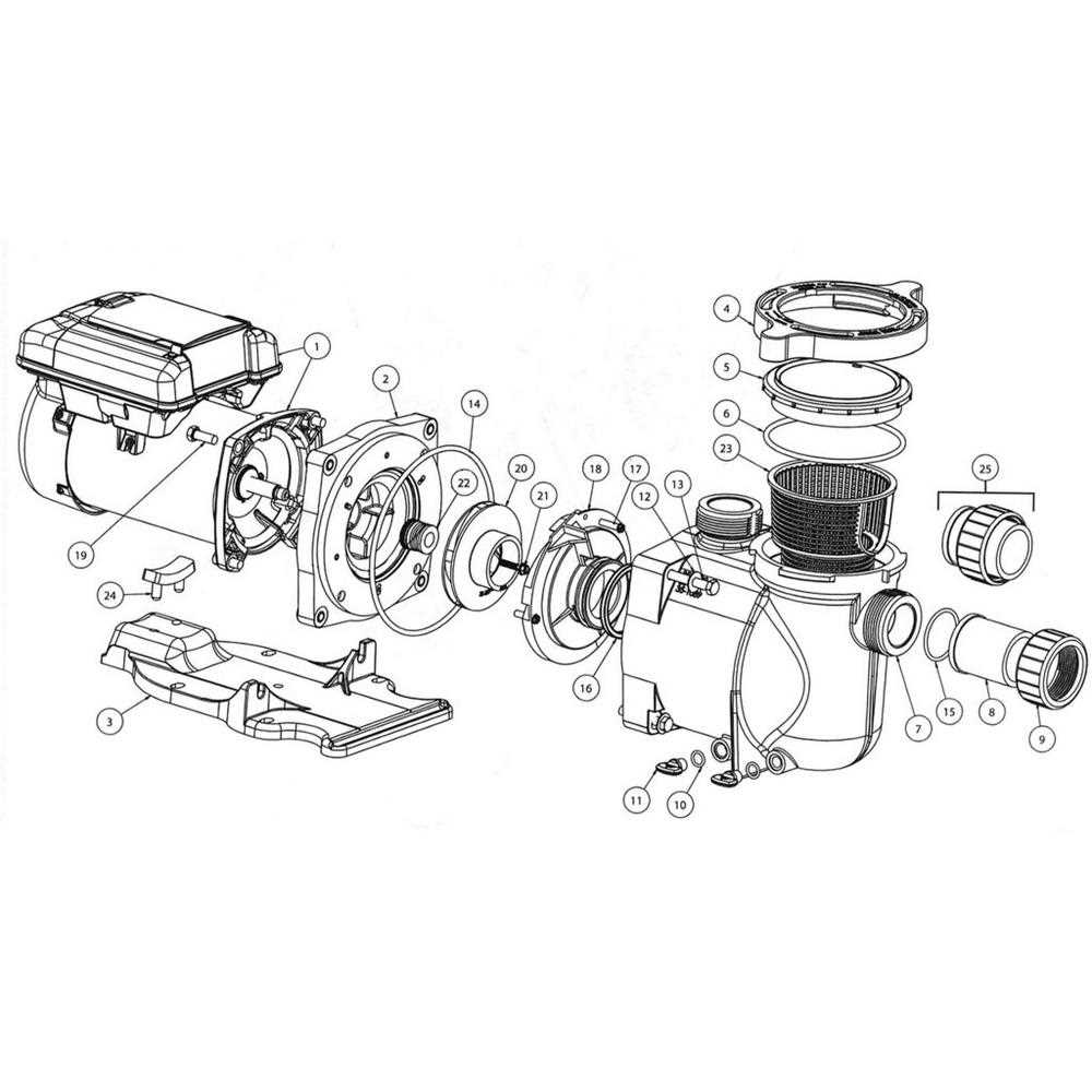 pentair challenger pump parts diagram