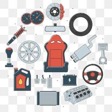 auto parts diagram