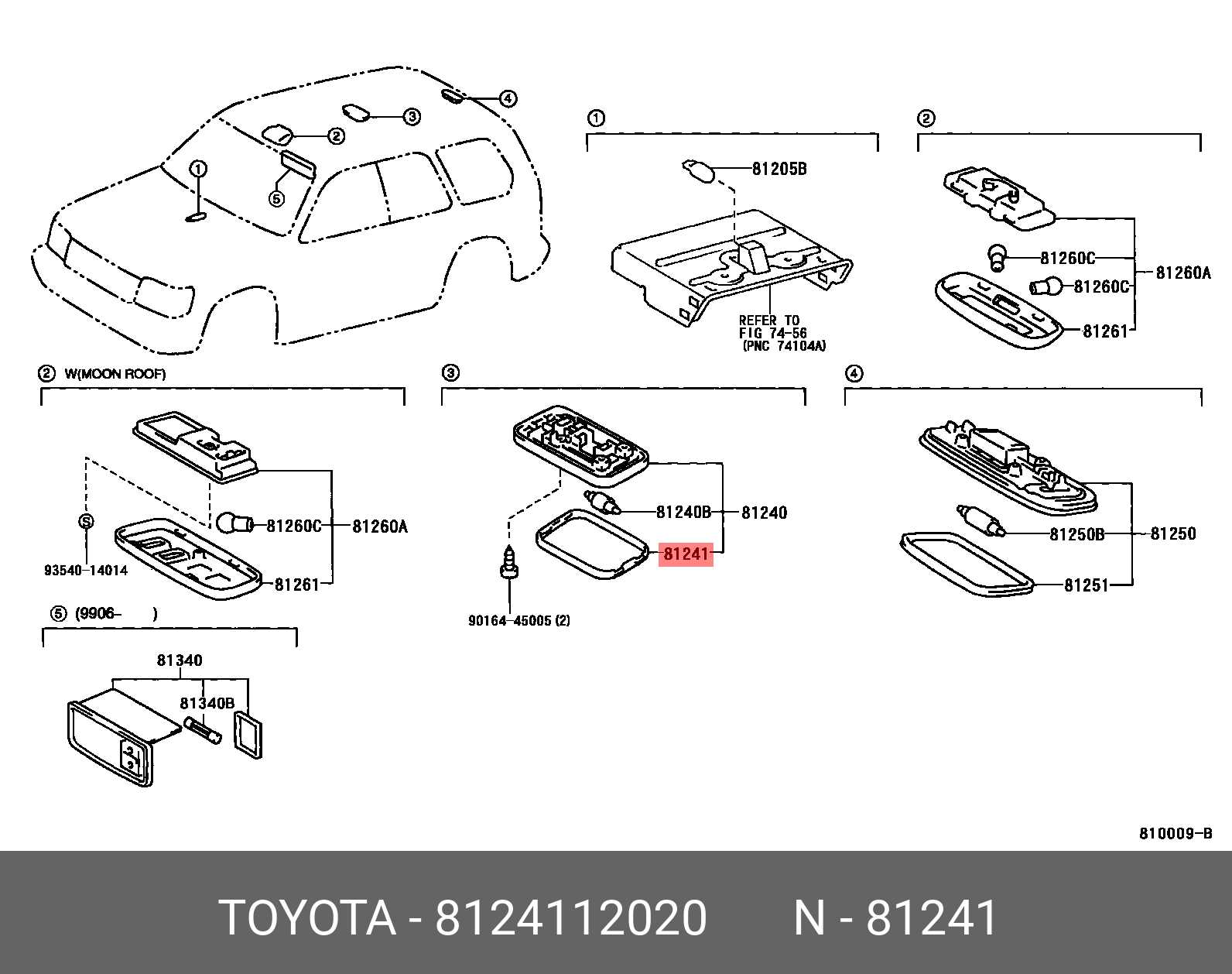 4runner parts diagram