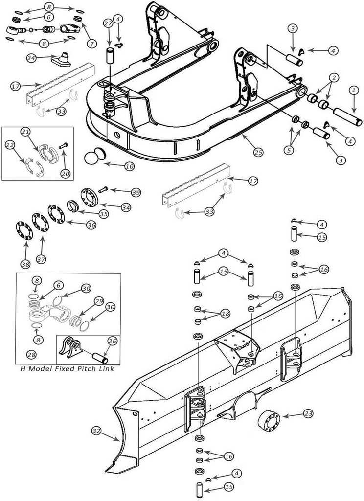 john deere 4500 parts diagram