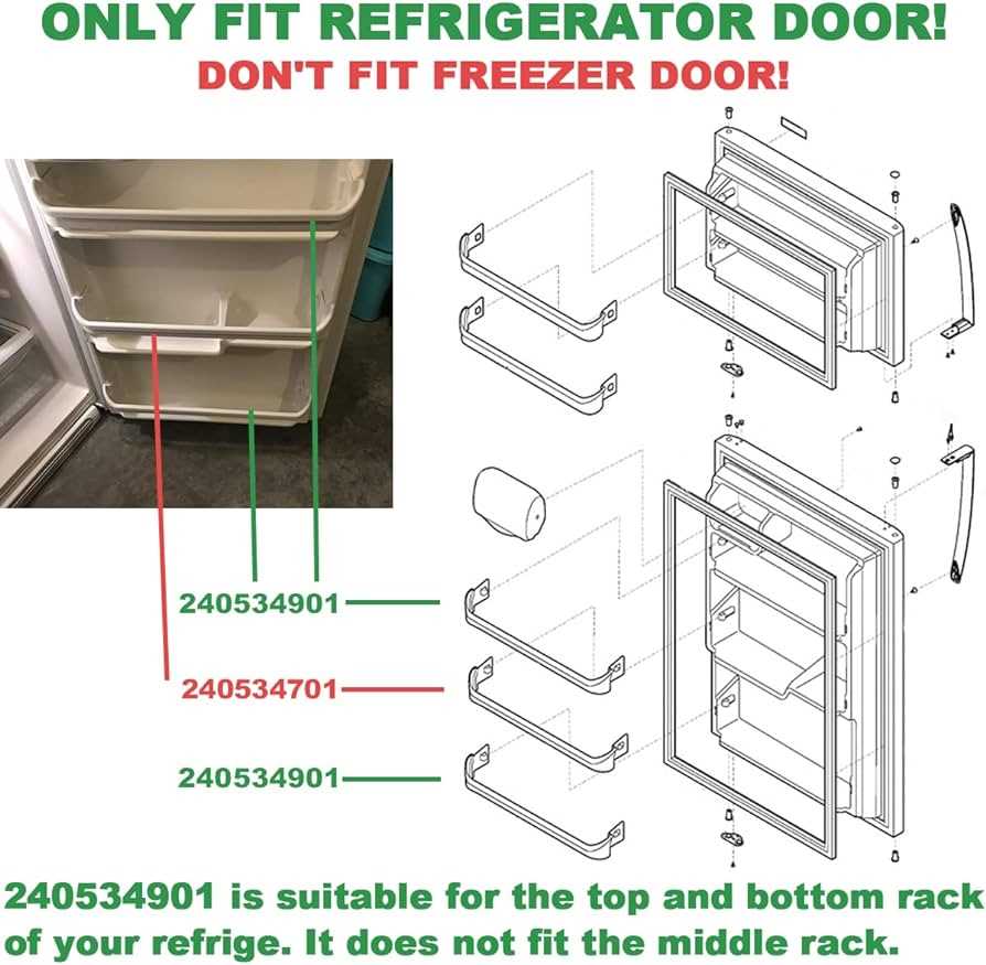 kenmore refrigerator model 253 parts diagram