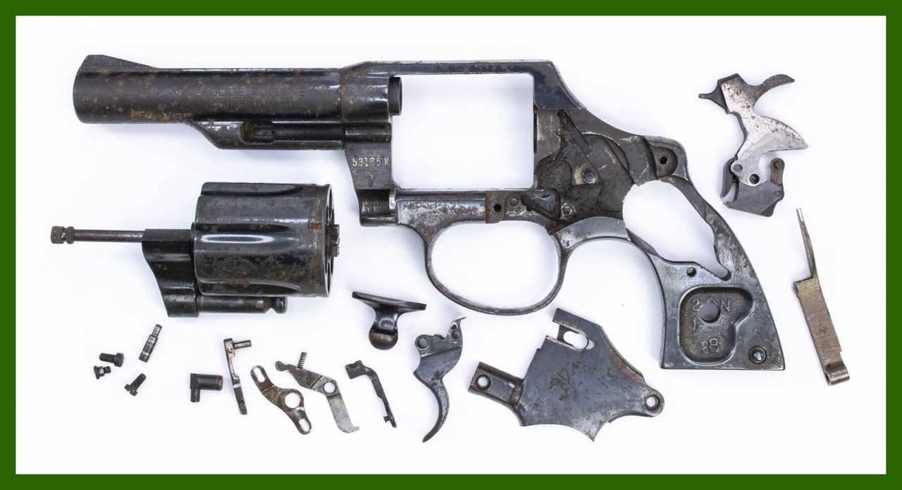 parts of a revolver diagram