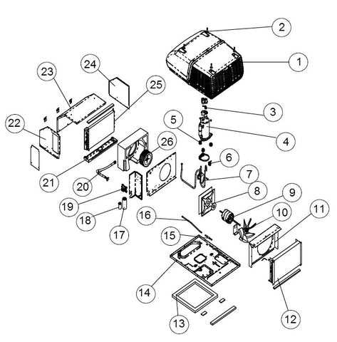 air handler parts diagram