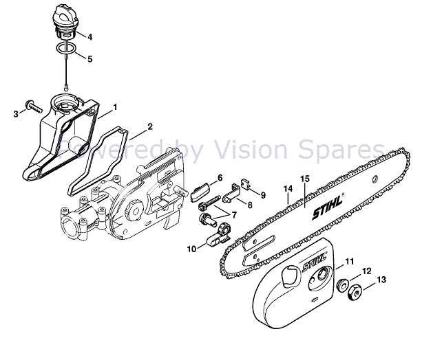 stihl ht101 pole saw parts diagram