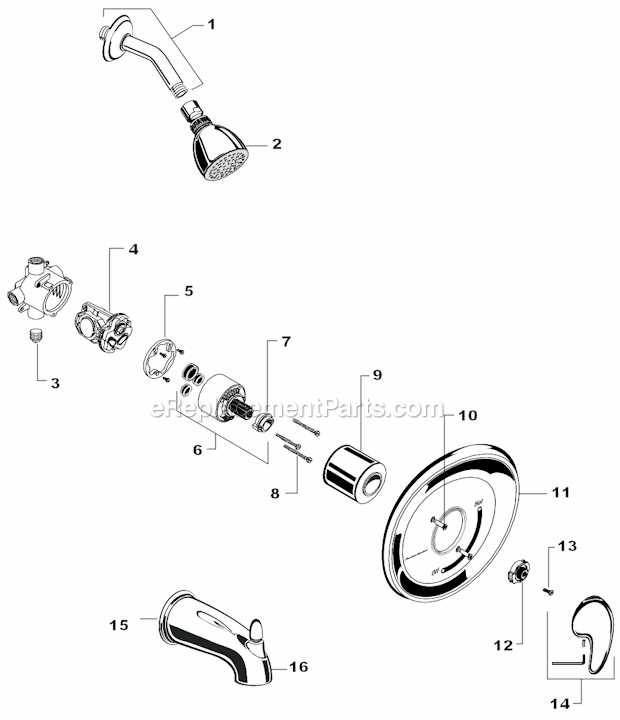 american standard walk in tub parts diagram