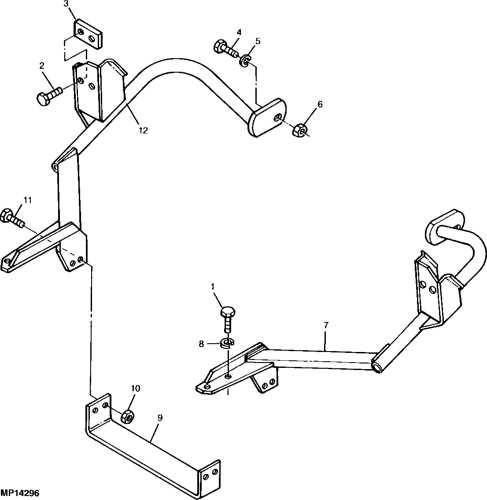 john deere 425 parts diagram
