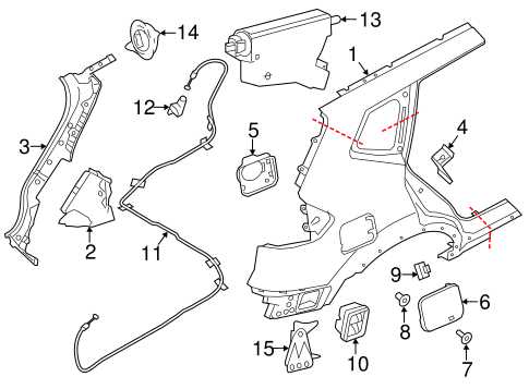 2016 nissan rogue parts diagram