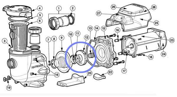 pentair challenger pump parts diagram