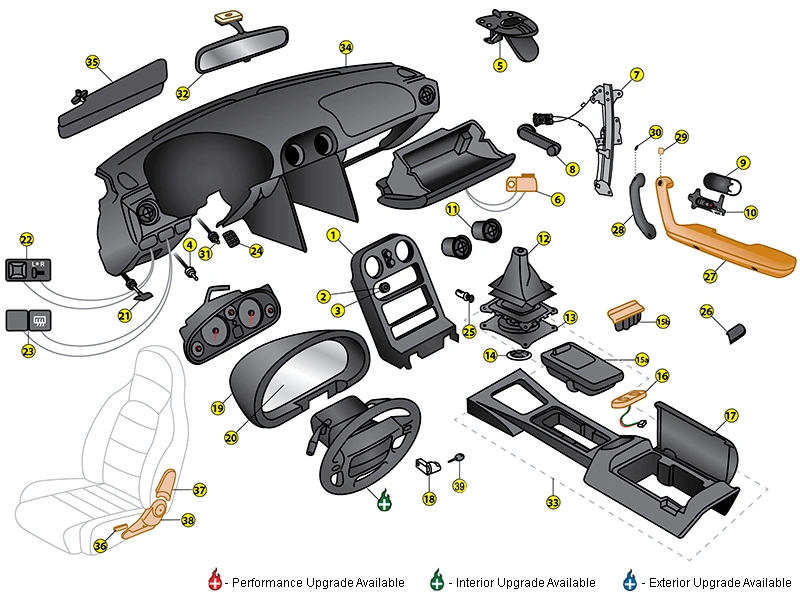 auto parts diagram