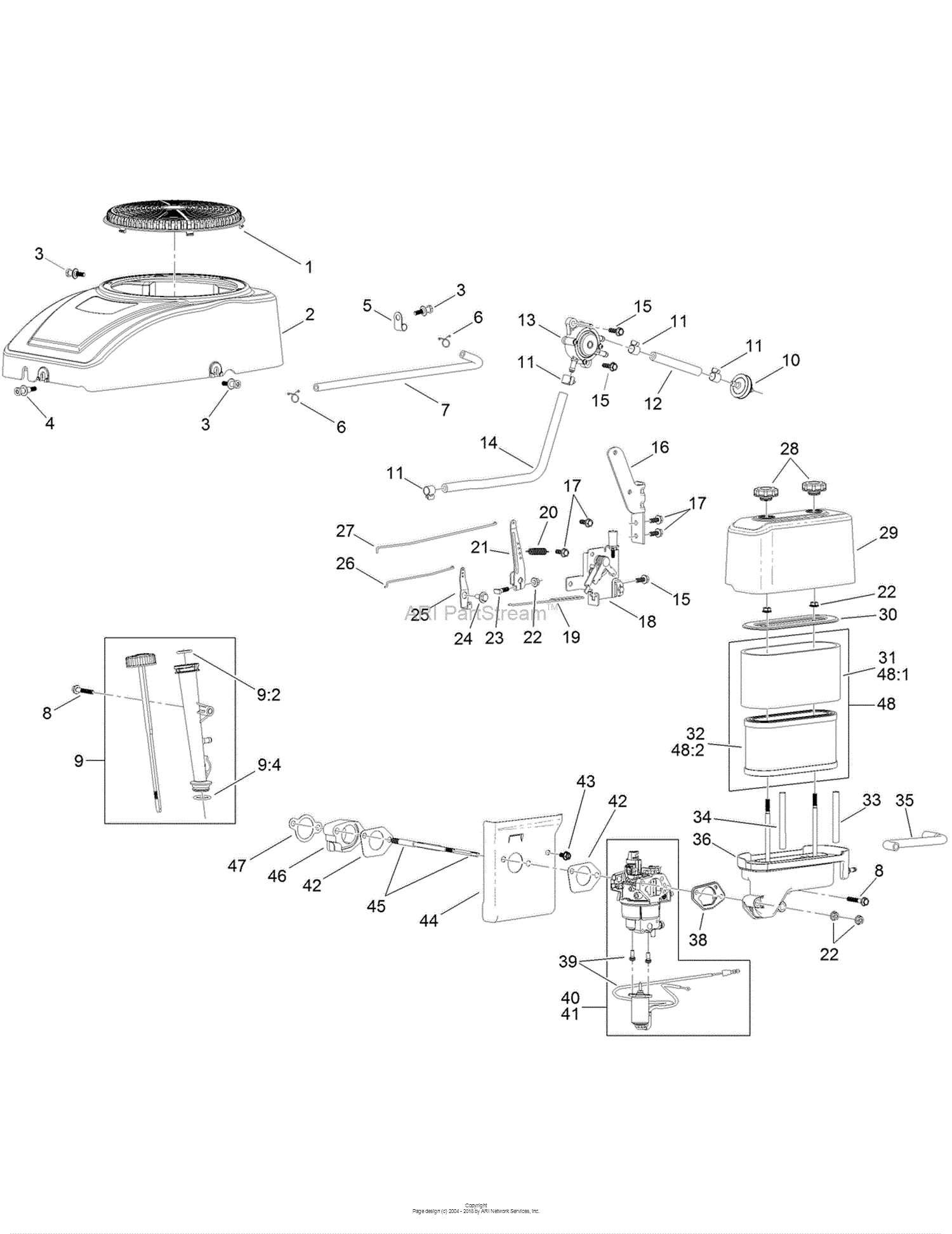 toro timecutter parts diagram