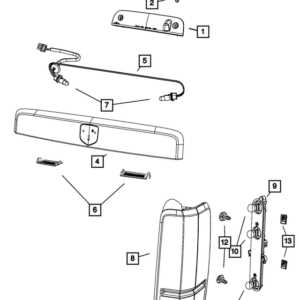 jeep body parts diagram