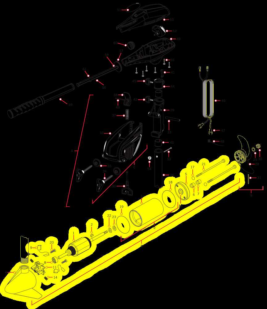 trolling motor parts diagram