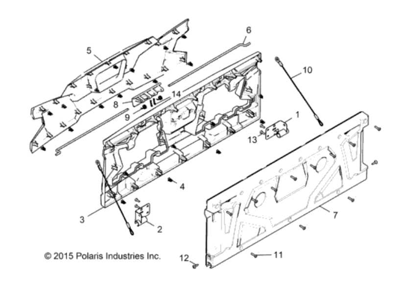 polaris ranger xp 1000 parts diagram