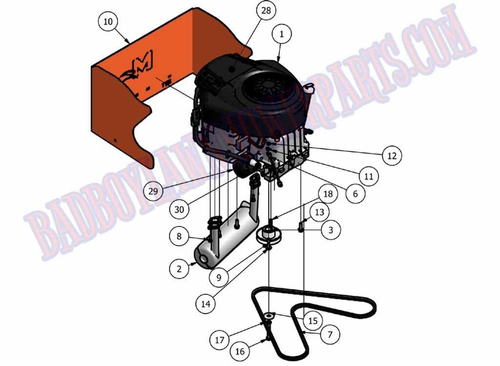 26 hp briggs and stratton engine parts diagram