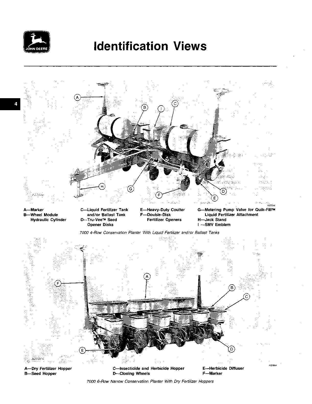 jd 7000 planter parts diagram