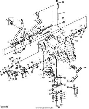 john deere 4500 parts diagram