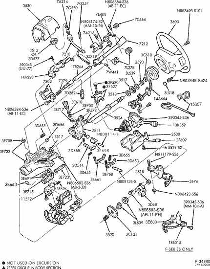 2002 ford f250 front end parts diagram