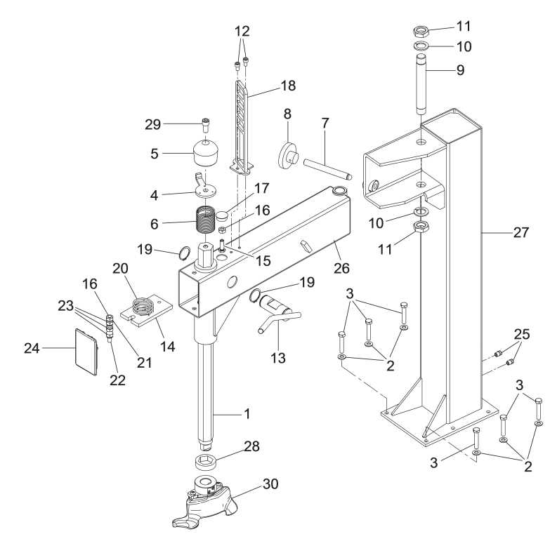 coats tire changer parts diagram