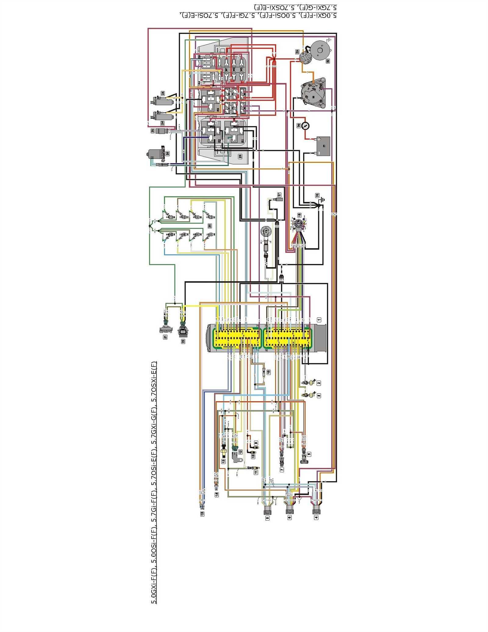 volvo penta 5.0 gxi parts diagram