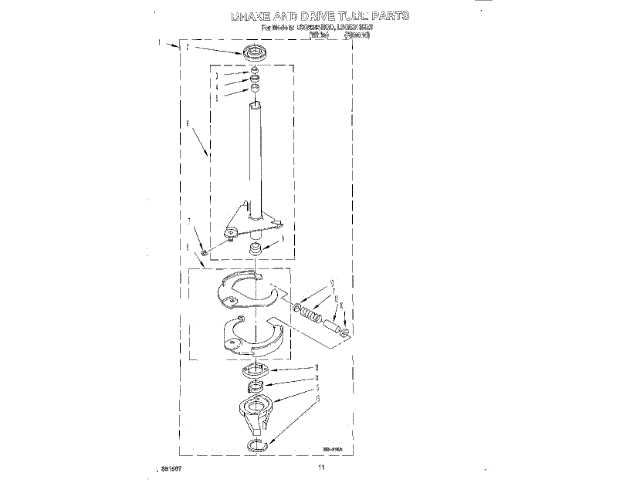 whirlpool washing machine parts diagram