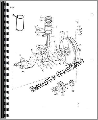 john deere 2305 parts diagram