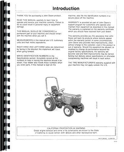 john deere 855 parts diagram