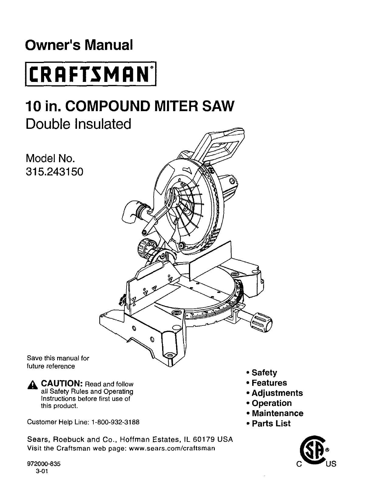 chop saw parts diagram