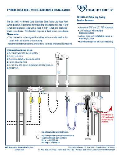 t&s faucet parts diagram