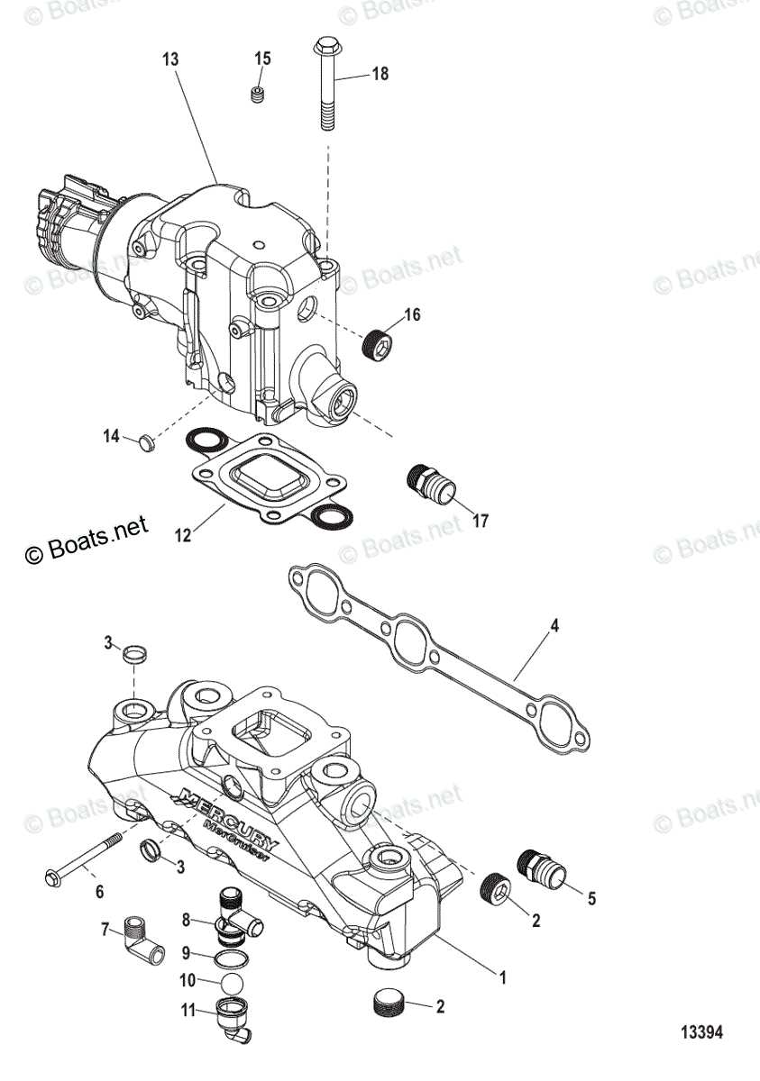 mercruiser 4.3 parts diagram