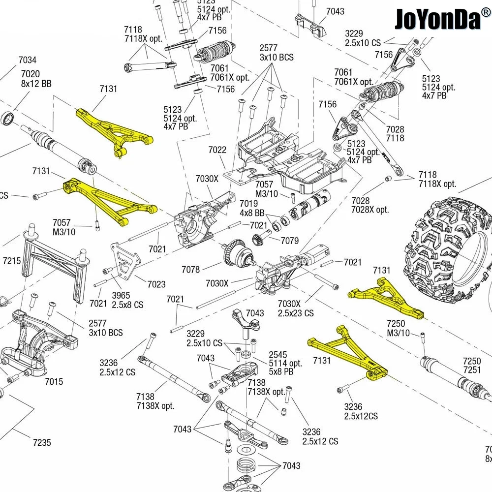 traxxas t maxx 3.3 parts diagram