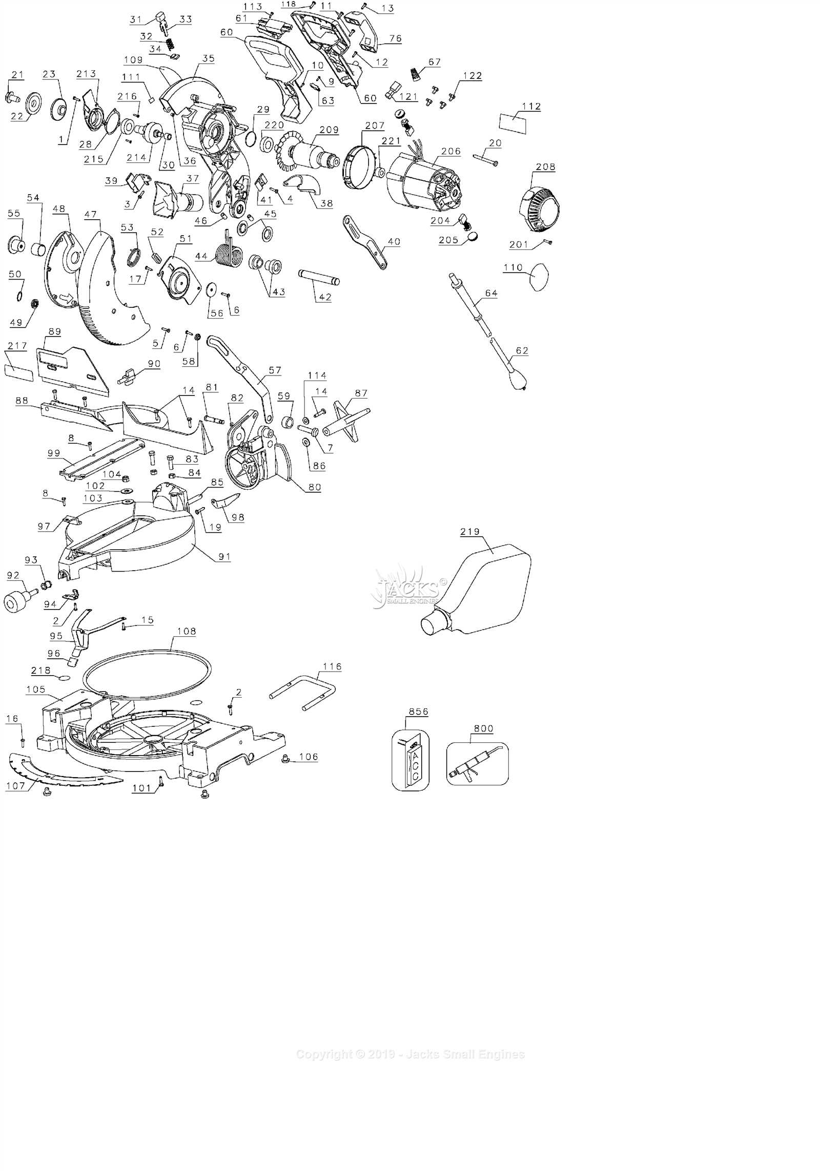 dw708 parts diagram