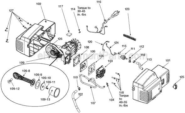 porter cable air compressor parts diagram