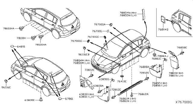 2012 nissan versa parts diagram