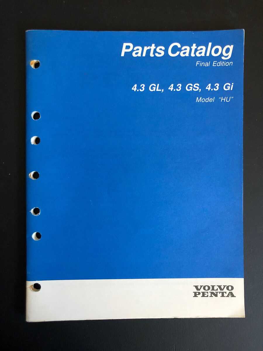 volvo penta 4.3gl parts diagram