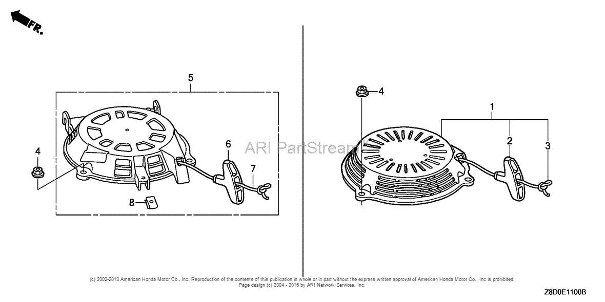 honda gc190 parts diagram