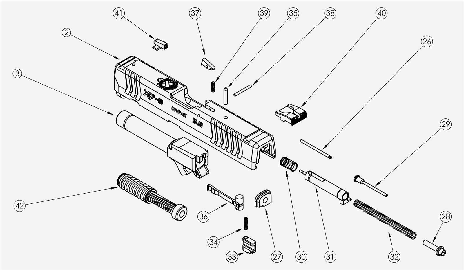 glock 43 parts diagram