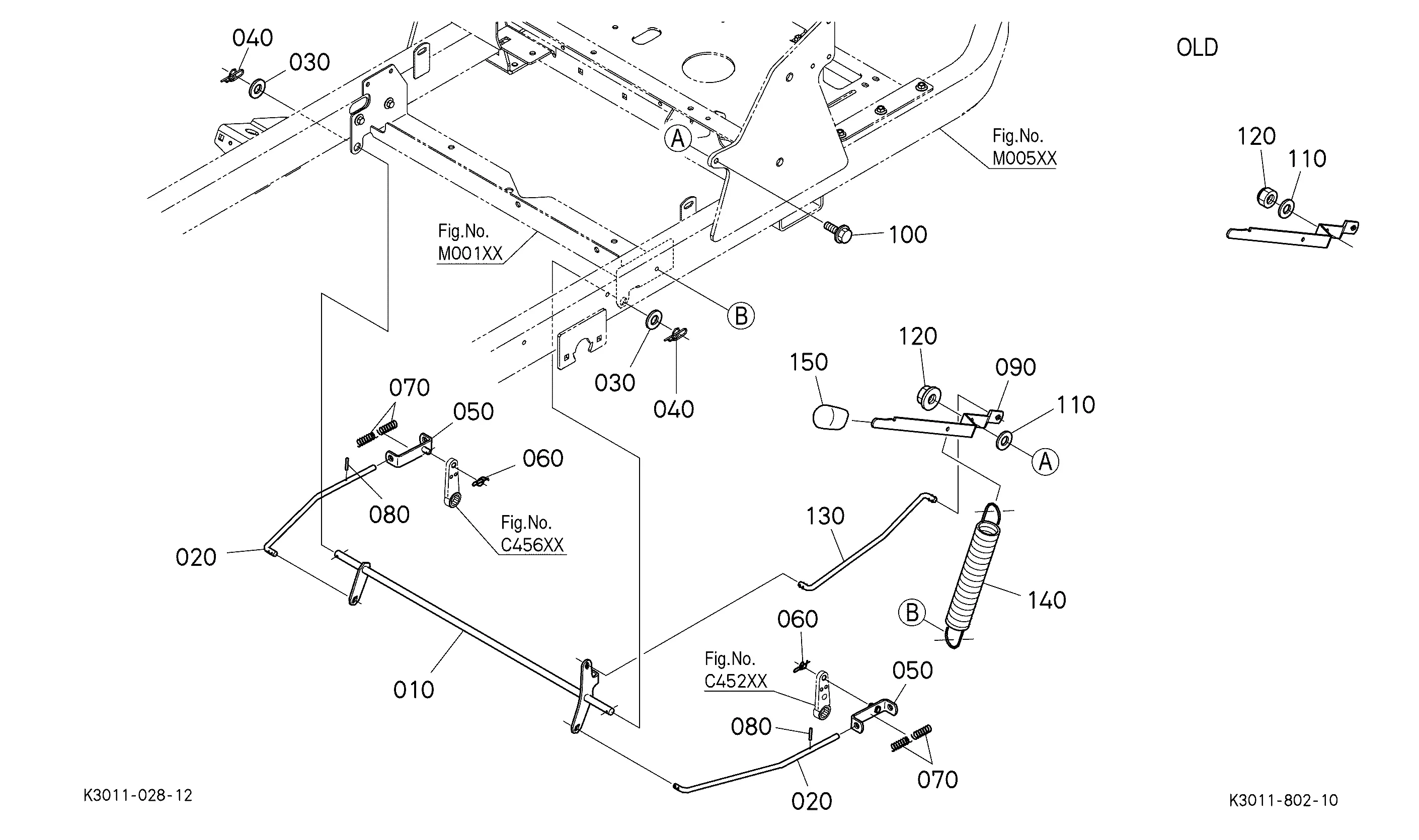 kubota z121skh 48 parts diagram