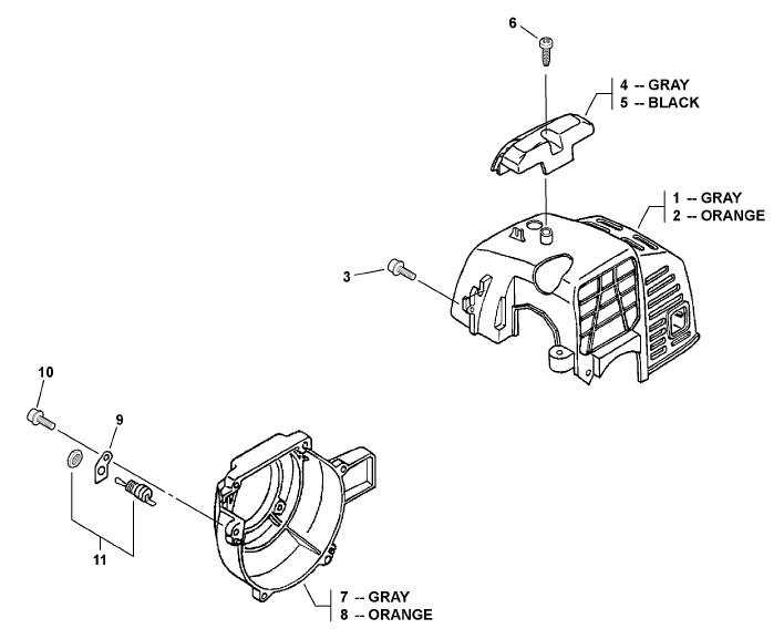 water pump parts diagram